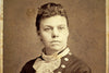 Antique Photo Cabinet Card of Woman, Helen Archer (c.1890s) - thirdshift