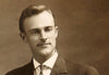 Antique Photograph Postcard of Handsome Man, Art Krause  (c.1890s) - thirdshift
