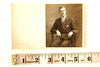 Antique Photograph Postcard of Handsome Man, Art Krause (c.1890s) - thirdshift