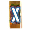 Vintage Brass Stencil Letter "X" Reese's Interlocking Stencils, 4" tall (c.1950s) - thirdshift