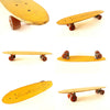 Vintage Roller Derby X24 Skateboard in Yellow, Wood Skateboard (c.1970s) - thirdshift