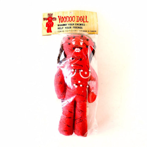 Vintage Female Voodoo Doll Novelty in Original Package (c.1970s) - thirdshift