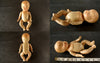 Vintage Composition Baby Doll with Molded Hair, Jointed Arms, Legs, 10" (c.1920s) N2 - thirdshift
