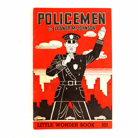 Vintage "Policemen" Little Wonder Book No. 102 (c.1950) - thirdshift