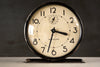 Vintage Westclox Alarm Clock in Black and Ivory (c.1943) - thirdshift
