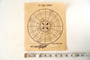 Vintage 5 Shot Poker Hand Paper Shooting Target (c.1950s) - thirdshift