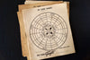 Vintage 5 Shot Poker Hand Paper Shooting Target (c.1950s) - thirdshift