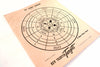 Vintage 5 Shot Poker Hand Paper Shooting Target (c.1950s) - thirdshift