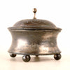 Vintage Collar Button Quadruple Silverplate Box by E.G. Webster and Sons (c.1910s) - thirdshift
