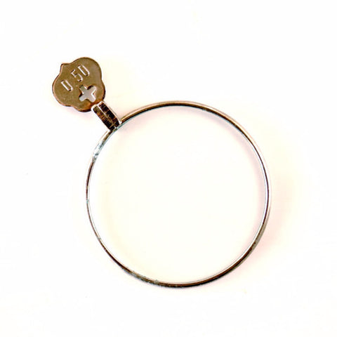 Vintage / Antique Opticial Lens in Silver 0.50+ (c.1900s) - thirdshift
