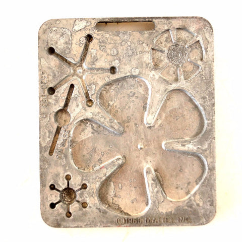 Vintage Fun Flowers Creepy Crawler Mold for Mattel Thingmaker #4520-053 (c.1966) - thirdshift