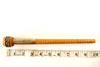Vintage Industrial Textile Wood Quill Bobbin Spool with Metal Bands (c.1920s) N4 - thirdshift