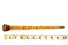 Vintage Industrial Textile Wood Quill Bobbin Spool with Metal Bands (c.1920s) N3 - thirdshift