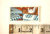 Vintage "Household Hints" Cigarette Card #19 "Laying Linoleum" (c.1936) - thirdshift