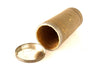 Vintage Mailing Tube with Screw Top by Improved Mailing Case Co. 8" tall (c.1920s) - thirdshift