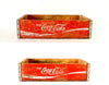 Vintage Coca-Cola Wooden Beverage Crate #4-76, Coke Crate in Red and White (c.1976) - thirdshift