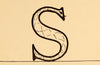 Vintage Letter "S" Flashcard / Phonics Card (c.1941) - thirdshift