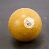 Vintage / Antique Clay Billiard Ball Yellow Number 9, Standard Pool Ball Size (c.1910s) - thirdshift