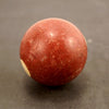 Vintage / Antique Clay Billiard Ball Burgundy Number 7, Standard Pool Ball Size (c.1910s) - thirdshift
