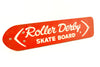 Vintage Roller Derby Wood Skateboard with Steel Wheels (c.1950s) - thirdshift