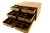Vintage Industrial Heiz & Heiz No. 6 E Handy Build-Up Cabinet Hardware Bin with 6 Drawers (c.1920s) - thirdshift