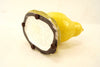 Vintage Chick Planter / Sponge Holder in Yellow Ceramic (c.1930s) - thirdshift