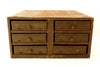 Vintage Industrial Heiz & Heiz No. 6 E Handy Build-Up Cabinet Hardware Bin with 6 Drawers (c.1920s) - thirdshift