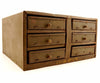 Vintage Industrial Heiz & Heiz No. 6 E Handy Build-Up Cabinet Hardware Bin with 6 Drawers (c.1920s) - thirdshift