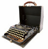 Vintage Remington Rand Portable Typewriter with Glass Keys (c.1920s) - thirdshift