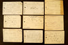 Vintage / Antique Handwritten Medical Prescriptions, Set of 9 (c.1900s) N6 - thirdshift