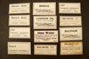 Antique Medicine Apothecary Pharmacy Labels, Black & White, Set of 12 (c.1890s) N3 - thirdshift