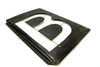 Vintage Metal Letter "B" Moonglo Marquee Sign, 13" tall (c.1900s) - thirdshift