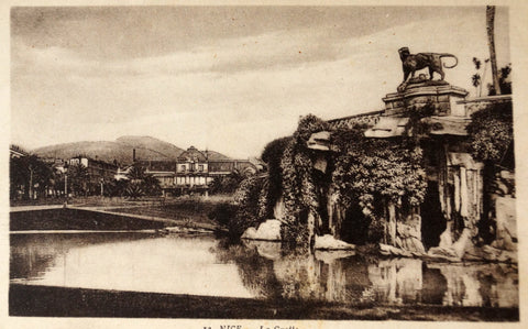Vintage French Postcard (Carte Postale) NICE, La Grotte (c.1900) - thirdshift
