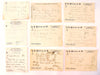 Vintage / Antique Handwritten Medical Prescriptions, Set of 9 (c.1901) N2 - thirdshift