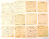 Vintage / Antique Handwritten Medical Prescriptions, Set of 12 (c.1900s) N4 - thirdshift