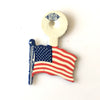 Vintage American Flag Collar Pins, American Legion, Set of 12 (1970s) - thirdshift