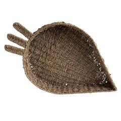 Vintage Rattan Carrot Shaped Basket, Extra Large (c.1990s)