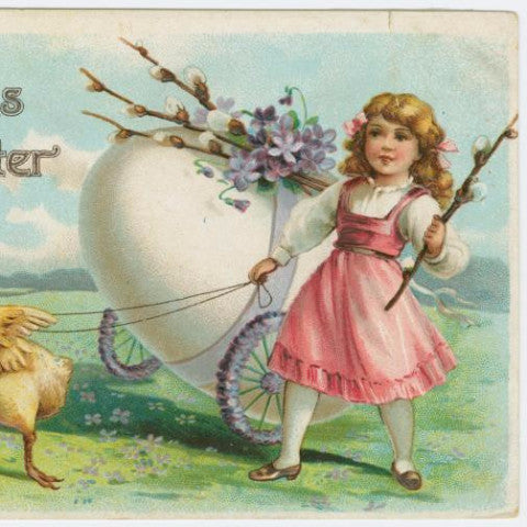 Digital Download "A Joyous Easter" Easter Postcard (c.1910) - Instant Download Printable - thirdshift