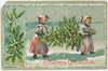 Digital Download "A Merry Christmas" Christmas Postcard (c.1910) - Instant Download Printable1 - thirdshift
