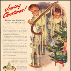 Digital Download "Jiminy Christmas Presents Ad" (c.1943) - Instant Download Printable - thirdshift