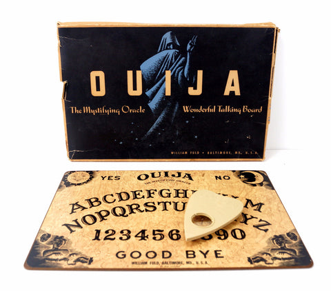 Vintage Original Ouija Board by William Fuld (c.1930-40s) N2 - thirdshift