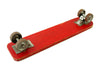 Vintage Roller Derby Wood Skateboard in Red with Steel Wheels (c.1950s) - thirdshift