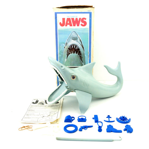 Vintage "The Game of Jaws" Shark Game from Ideal (c.1975) - thirdshift