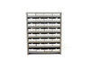 Vintage Metal Parts Drawer Hardware Bin with 32 Drawers in Silver (c.1950s) - thirdshift
