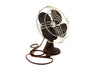 Vintage KoldAir Open Cage Fan in Black Cast Iron (c.1940s) - thirdshift