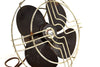Vintage KoldAir Open Cage Fan in Black Cast Iron (c.1940s) - thirdshift