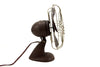 Vintage KoldAir Open Cage Fan in Black Cast Iron (c.1940s) - thirdshift