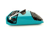 Vintage Smith Corona Karmann Ghia Super G Portable Typewriter (c.1970s) Turquoise - thirdshift