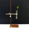 Vintage Industrial Cast Iron Lab Stand with Clamps & Test Tube (c.1950s) N2 - thirdshift