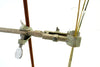Vintage Industrial Cast Iron Lab Stand with Clamps & Test Tube (c.1950s) N2 - thirdshift